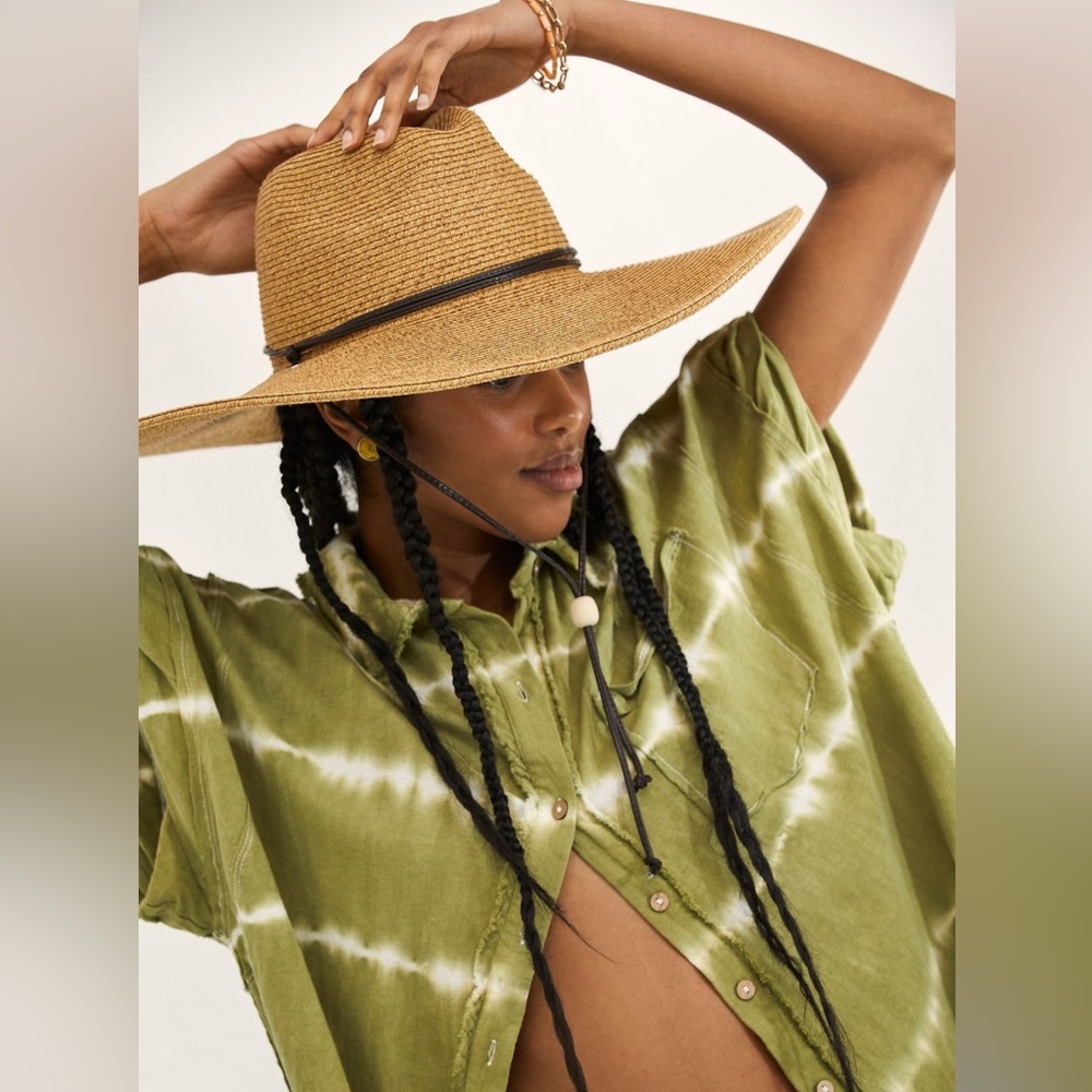 Free People Arizona Wide Brim Packable Hat - Picture 8 of 13